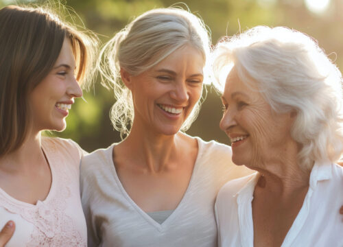 Photo of women over three generations