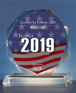 Dr. La Follette Receives 2019 Best of Greenbrae Award!